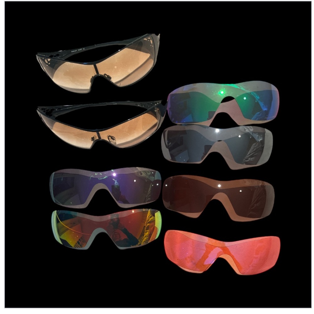 Oakley Dart Women's Sunglasses - Black, Brown, Red, Purple, Green Chose 1